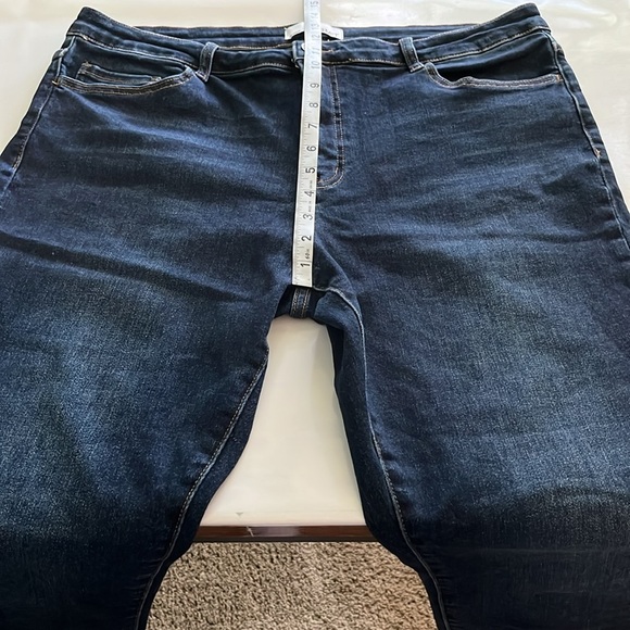 VERVET BY FLYING MONKEY Dark Blue High Rise Jeans - Picture 6 of 16